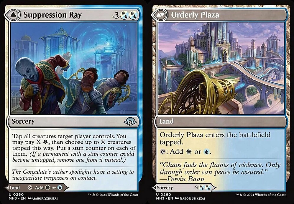 Suppression Ray // Orderly Plaza - Foil